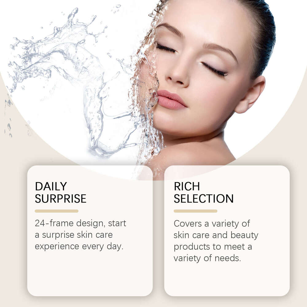 EELHOE Moisturizing and Hydrating Surprise 24-Grid Beauty Skincare Blind Box