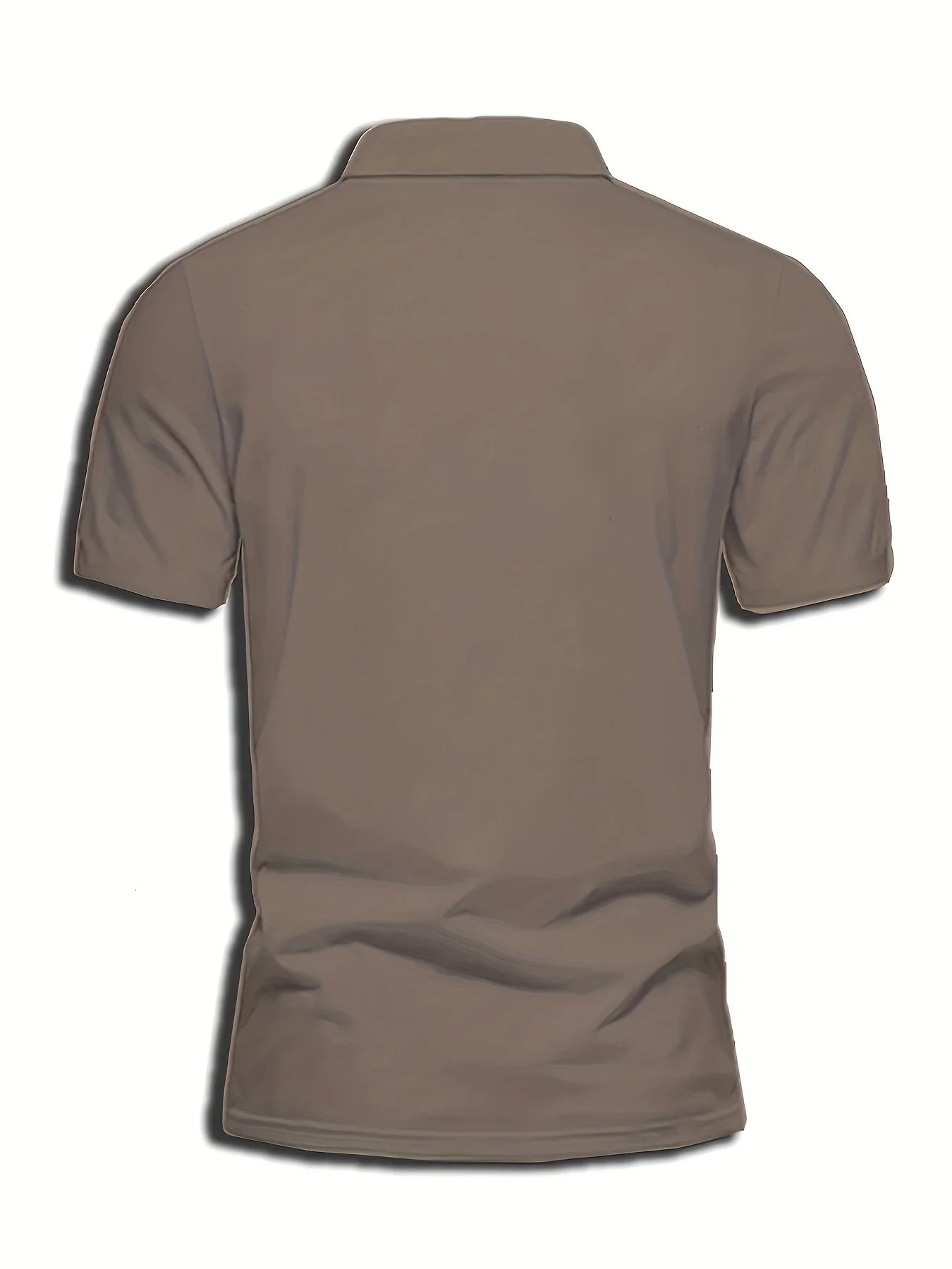 The mens shortsleeved POLO shirt for summer 2025 features a casual fashionable and comfortable 3D striped pattern print 251219