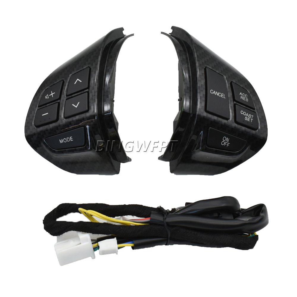 High quality Steering Wheel Audio Cruise Control Switch Button 8701A087 For Mitsubishi Asx 2007-2012 Lancer Outlander Rvr Pajero Sport