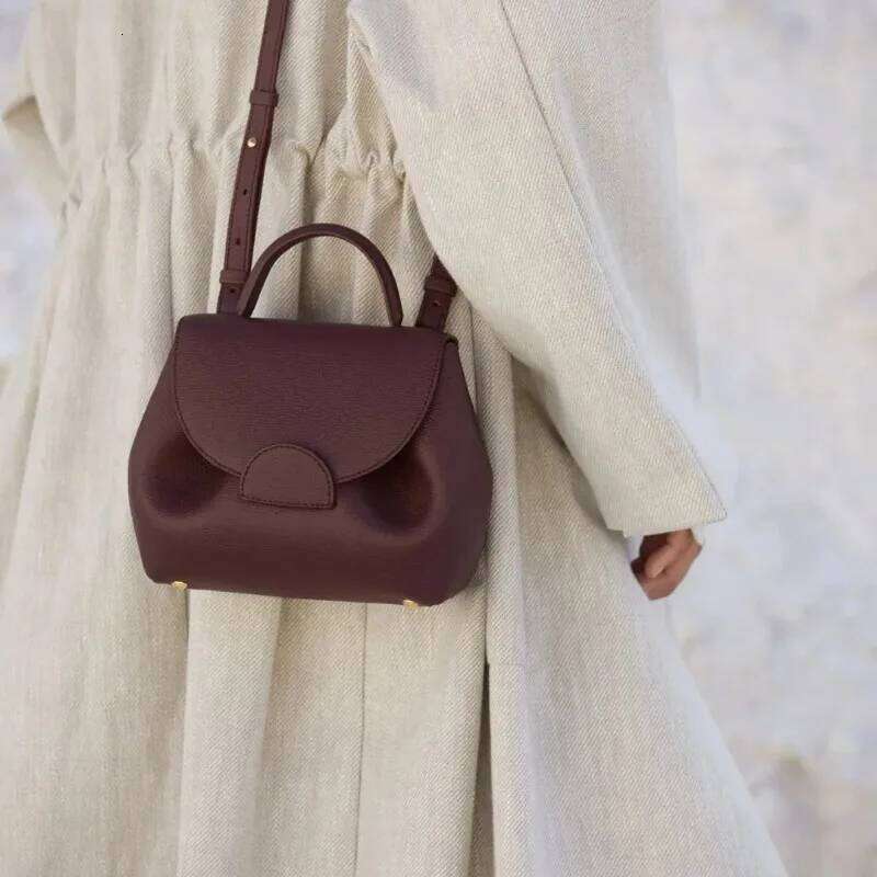 Luxury Smile Pigskin Bag, Urban Shoulder Backpack, Simple and Versatile, Independent Design, 2026 Trend, Y2K Style Pingshuo