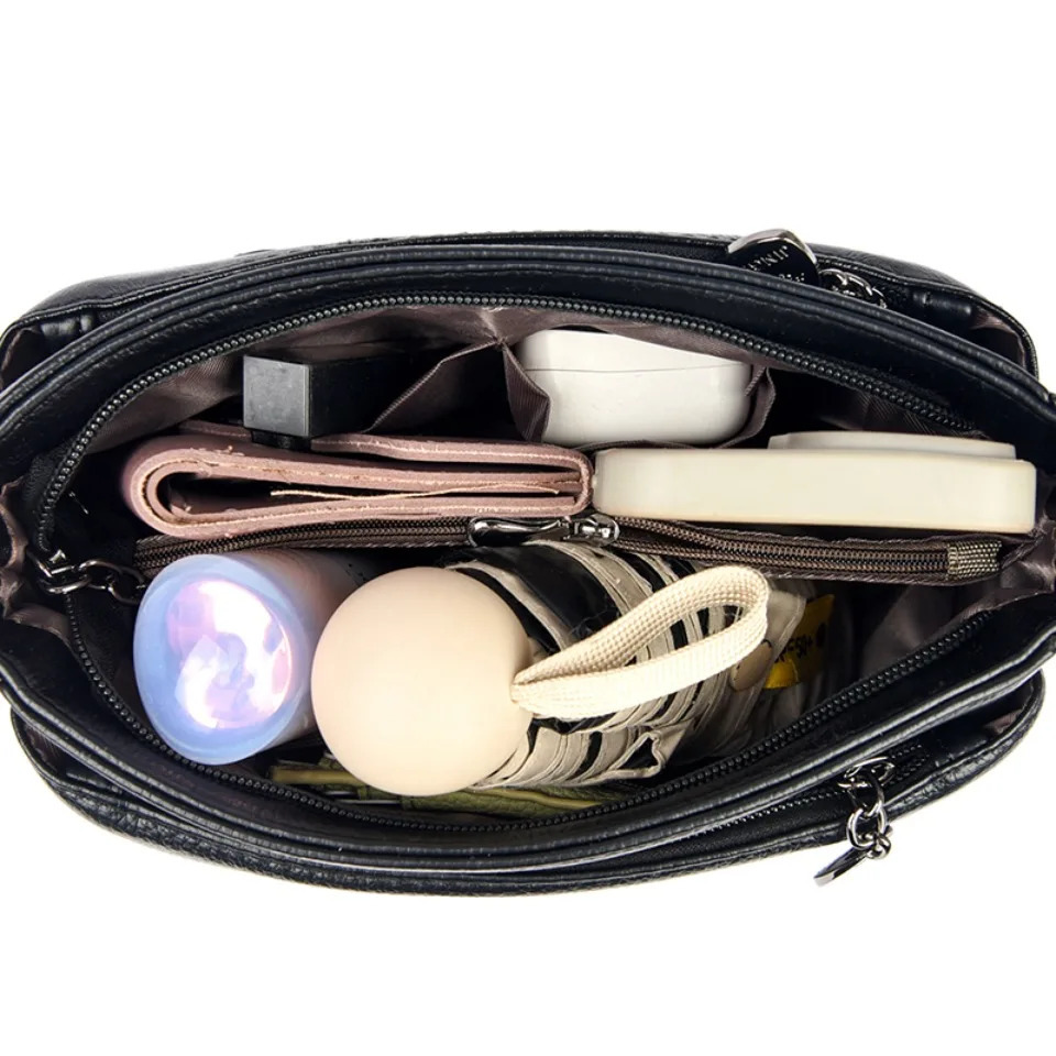 Genuine Top Quality Pu Leather Vintage 3D Floral Embossed Crossbody Bag Elegant Shoulder Casual Female Messenger 251216