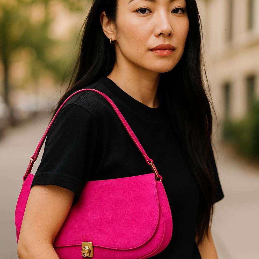 Luxury Fashion Shoulder Bag Women Miss Elegante Tr S Belle Inspired Handbag In Pink Purple Stylish Crossbody Purse For Everyday Work Or Events