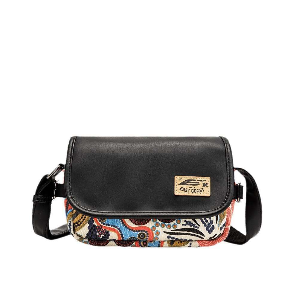 Fashion Canvas Single Shoulder Trendy Crossbody Casual Men S Sports Messenger Unisex Zipper Small Square Bag Satchel High Quality Luxury Bag