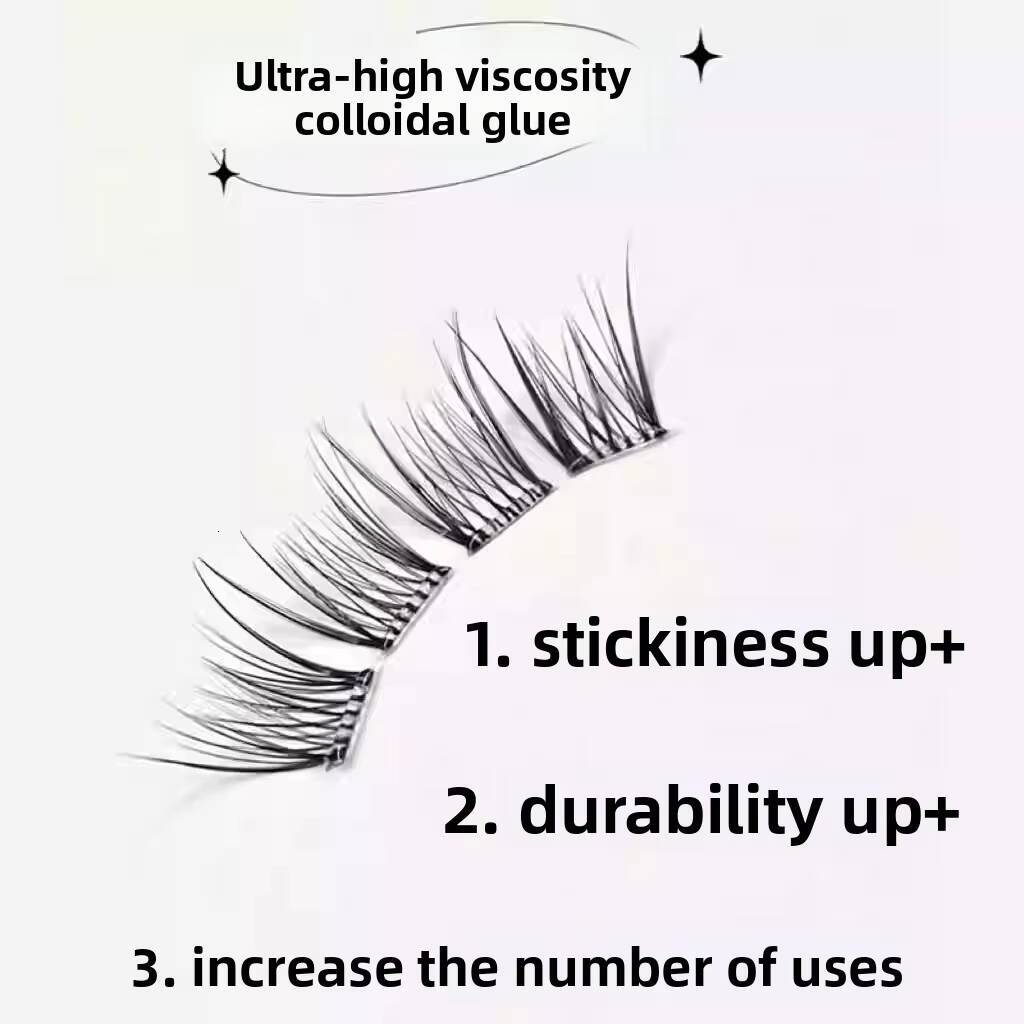 Hot Selling Baby Synthetic Hair False Eyelashes for Grafting Mixed Segmented False Eyelashes Box