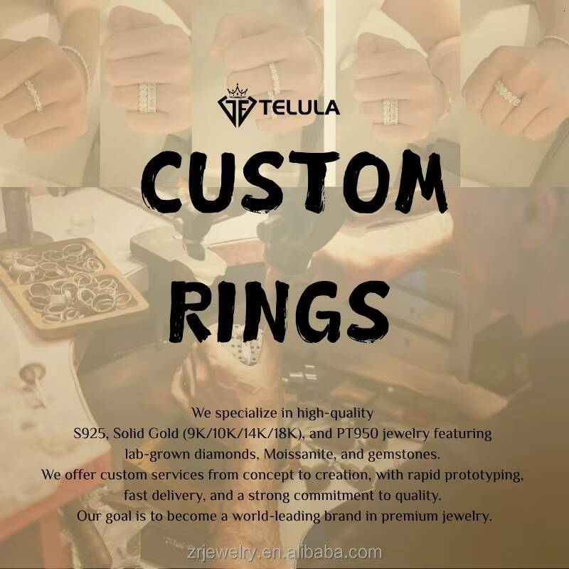 925 Silver Diamond Finger Promise Women Men Wedding 925 Silver Engagement Moissanite Wedding Ring