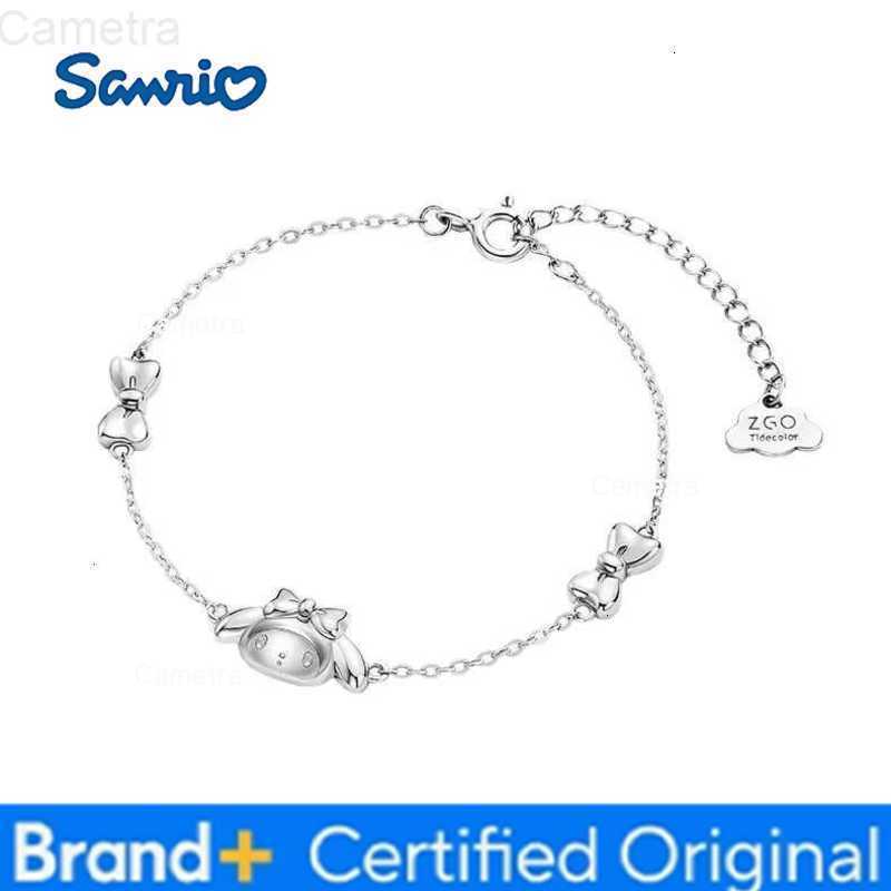 Sanrio New Sanrioed Anime Melody Cinnamoroll Kuromi Cartoon Bracelets Women Chain Party Wedding Jewelry Holiday Gifts Girl H251229