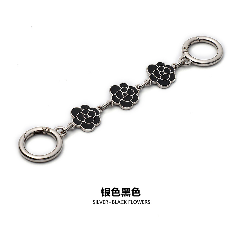 Mahuangshi Mahjong Modified Camellia Extension Chain Underarm Bag Shoulder Strap Single Purchase Accessories