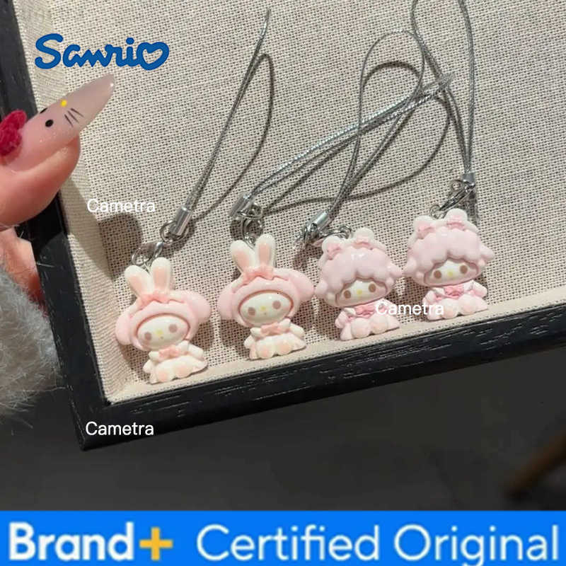 Sanrio Little Sheep Pendant Cute Whirly Melody Girl Heart Bag Pendant Cartoon Keychain H251229
