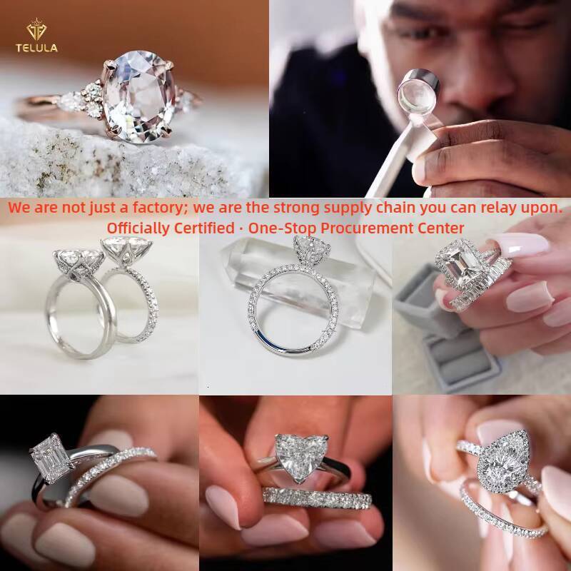 Fine Jewelry IGI Certified Lab Grown Diamond Engagement Ring Gold CVD Jewelry