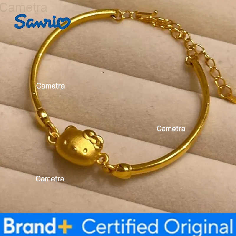 Sanrio 2025 New Bracelet Kawaii Hello Kitty Cartoon Anime Cute Jewelry Wrist Accessories Girlfriend for Girl Birthday Gifts Toys H251229
