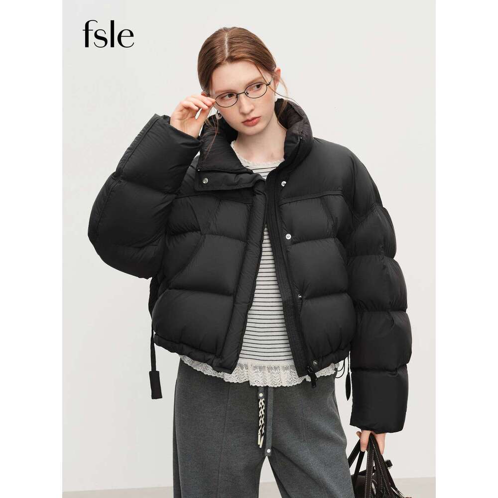 Winter 2025 Women Cloud-Like Puffer Coat - Stand Collar Short Down Jacket Lazy Chic Style Glossy Finish For Casual Comfort