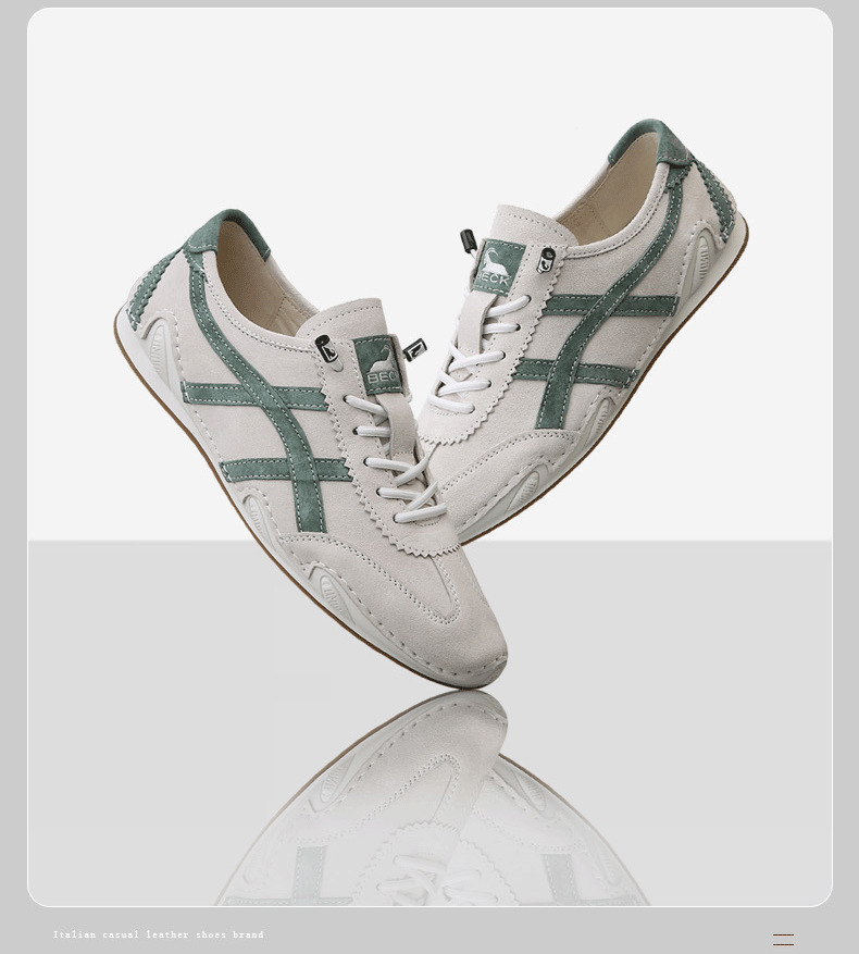 BECK men's shoes 2025 new autumn and winter breathable soft-soled sports Forrest shoes men's casual shoes