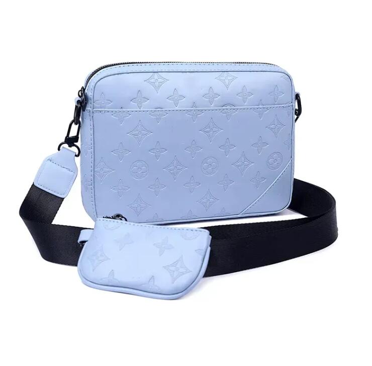 10A Mens trio outdoor Luxury Messenger Bags Designer Bag tote chest pack M30830 M69443 Top quality Shoulder Trip Postman purse lvslys crossbody clutch bag handbag