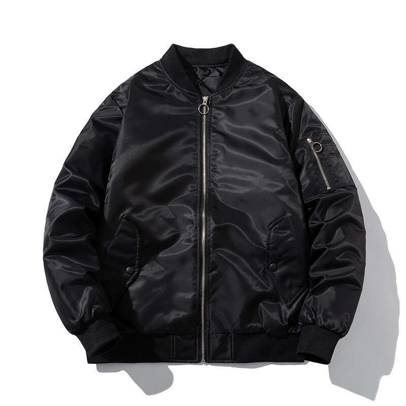 Autumn Air Force Ma1 Pilot Men's Coat American Baseball Loose Embroidered Trendy Brand Thickened Cotton Jacket