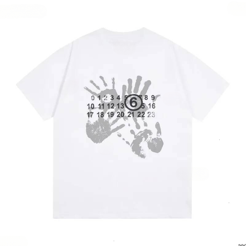 MM Designer Maison Shirt Comfortable Cotton Graphic Tees Stylish Fashion Miharas Maison Short Sleeve Tops For Everyday Mm6 Wear Unisex Design Margielalies Shirt