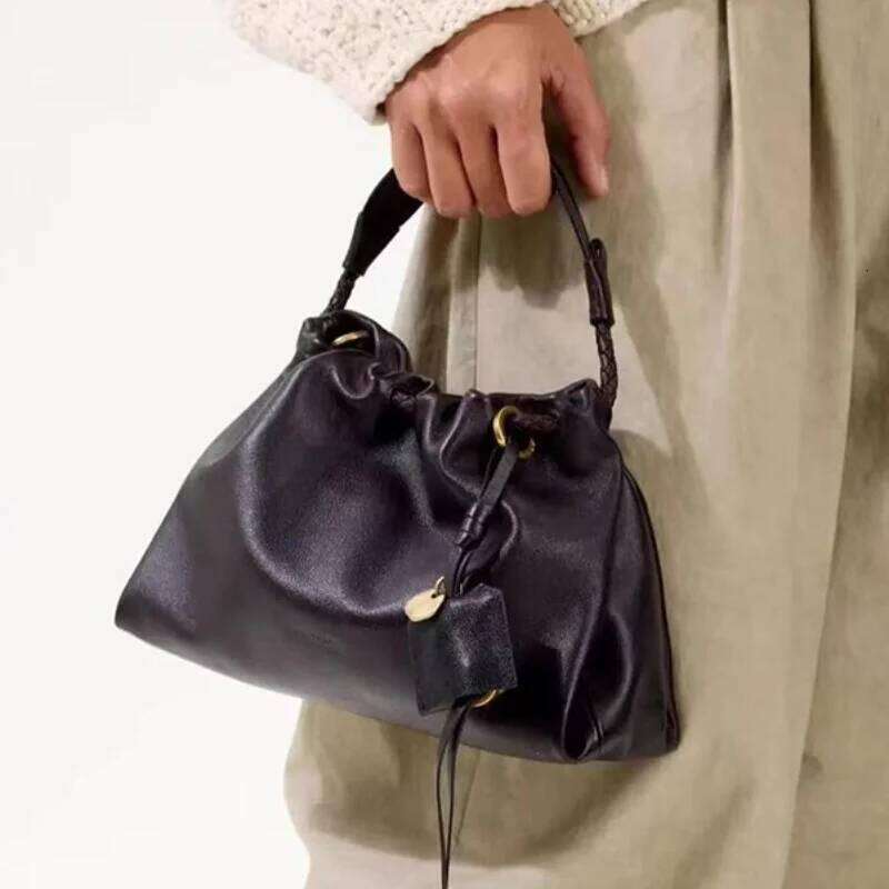 Brand Drawstring Cloud Tote Large Capacity Commuter Wandering Popular Ladies Versatile Crossbody Dumpling Bag Liksusie