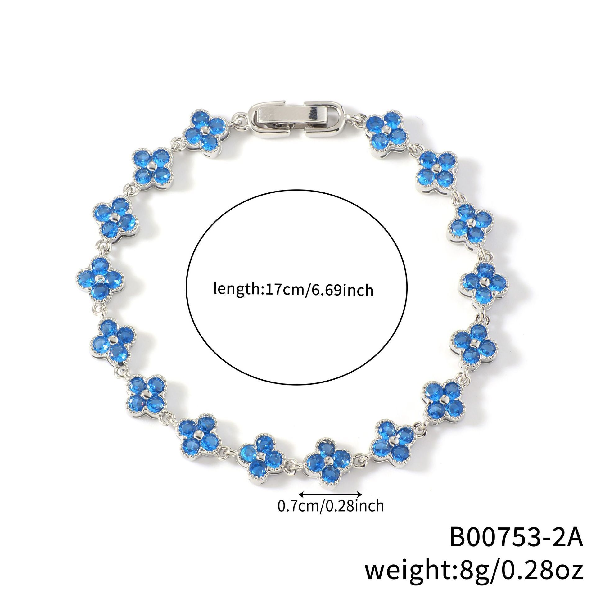 Luxury Brand Designer Jewelry Luxury Brand Designer Jewelry MOXI Autumn New Colorful Petal Four-Leaf Clover Bracelet Fashionable Personality Versatile