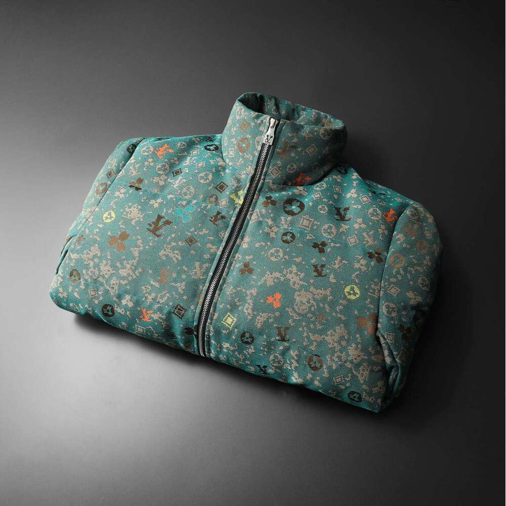 Station 2025 Autumn Winter 90% Stand Collar Down Jacket For Men Qiantang 6006-5311-P310 Flat Lay