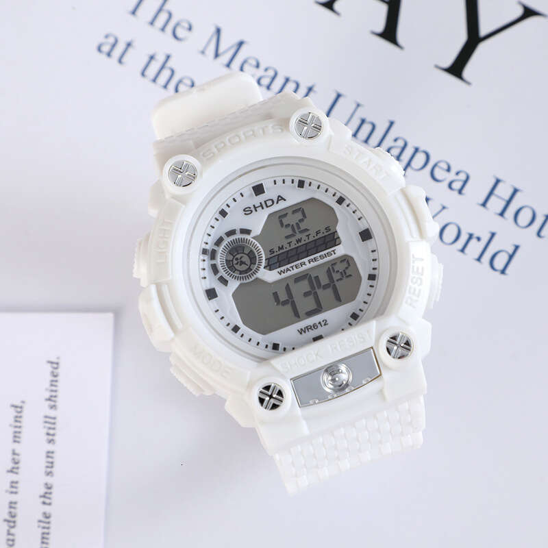 Sweet Style New Multi-Functional Sports Waterproof Electronic For Middle And High School Students Luminous Simple Watch