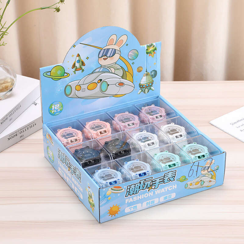 Sweet Style New Multi-Functional Sports Waterproof Electronic For Middle And High School Students Luminous Simple Watch