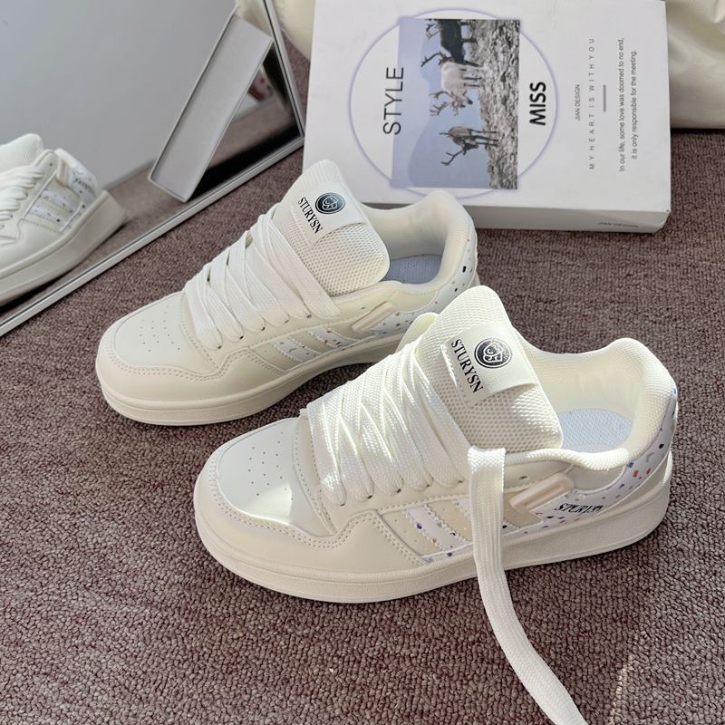 New Style All-Match Fashionable Casual Bread Shoes Vintage Small Yellow Plate Shoes Female Tide Shoes
