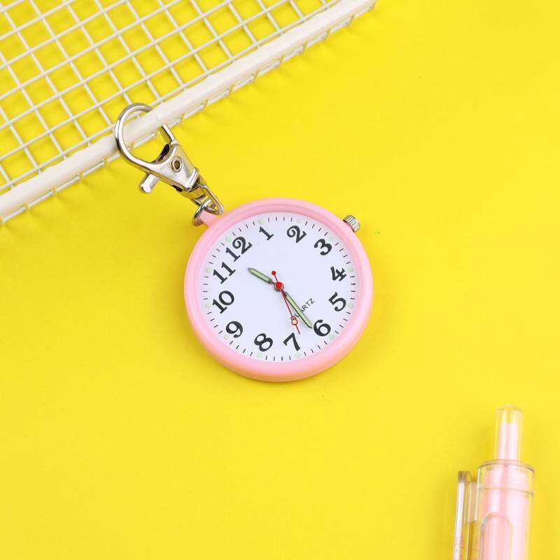 Clear Large Digital Luminous Nurse Keychain Hanging Exam Use Student Entry Civil Servant Pocket Elderly Watch
