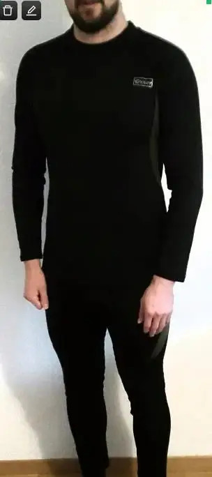 winter Top quality thermal underwear men sets compression fleece sweat quick drying thermo clothing 251225