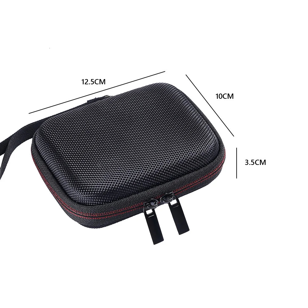 EVA Hard Drive Case Shockproof Protective Travel Case with Mesh BagHand Strap for Samsung T7 Shield/T9 4TB/2TB/1TB Portable SSD 251224