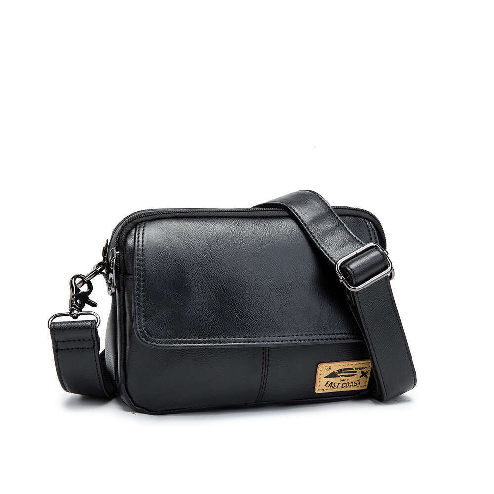 Single Shoulder Korean Style Small Square Anti Theft Durable Leather Messenger Travel Business Trip Crossbody New Men S Bag High Quality Luxury Bag