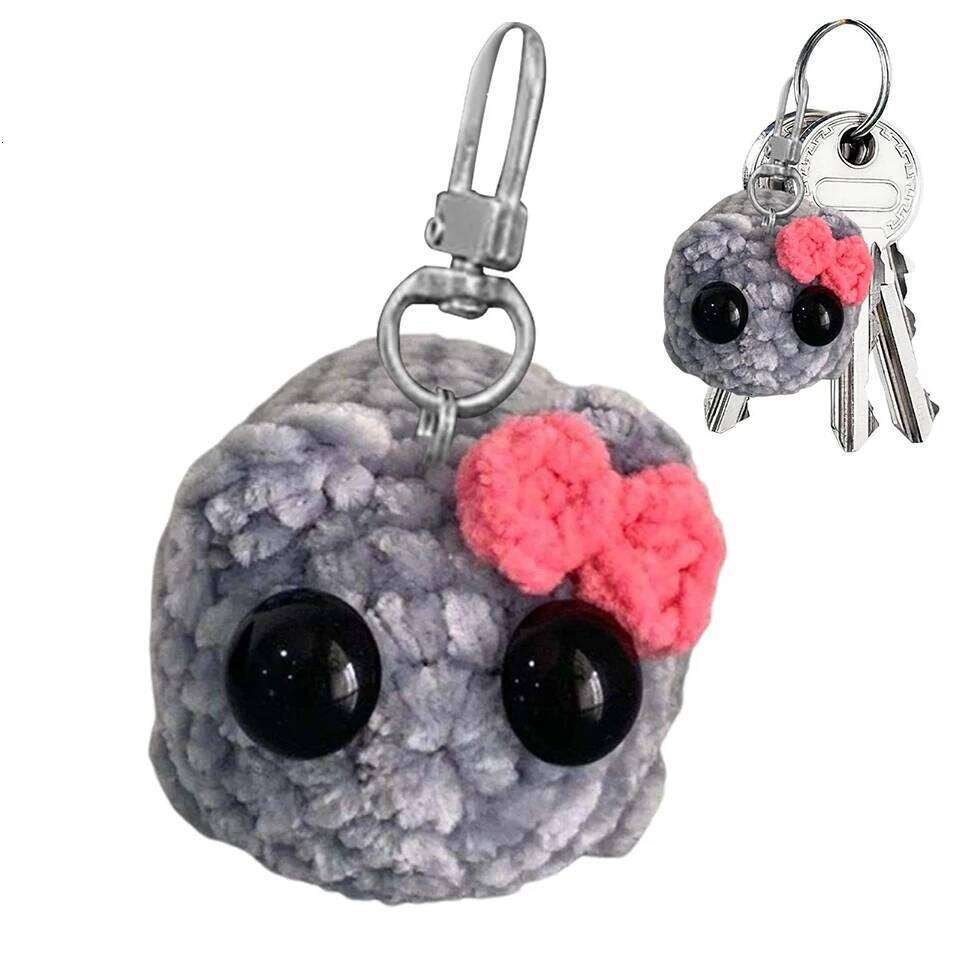 ZAKOL Sad Hamster Violin Song Plush Keychain Bag Charm Funny Cute 2024 Tiktok Key Ring Accessories Gift for Girlfriend