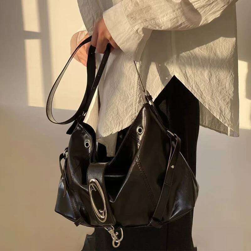Luxury Women Bags Casual Commuter PU Leather Large Women's Shoulder Bag Crossbody Tote Bag Ladies Xiu Lai Si
