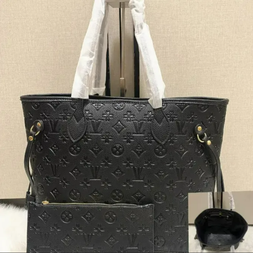 High quality Fashion Bags Classic neverfulss MM GM bag designer bag pochette handbags leather Women totes with zipped pouch crossbody shoulder bag purse wallet