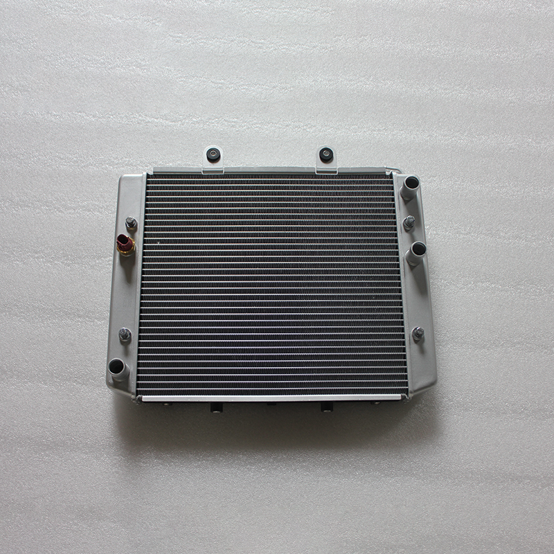 Purchase, please inquire, aluminum water-cooled radiator and radiator fan for ATV parts customized engine