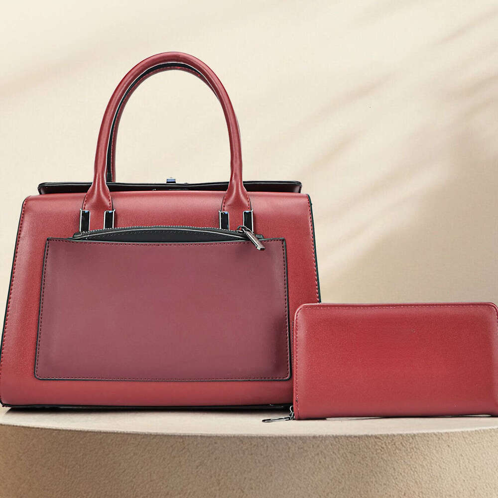 Totebag Shoulder ROSE NOIRE Factory Wholesale New PEDRA Women S Color Block Handbag Shoulder Crossbody Bag Cross Border E Commerce Hot Item