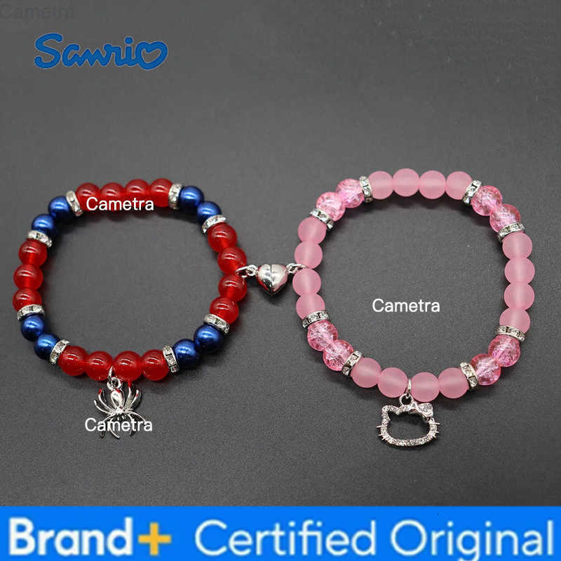 Sanrio Bat Hello Cat Spider Friendship Bracelets Matching Bracelets for Couple Best Friends Bff Spider Bracelet Jewelry Gifts for Women H251229