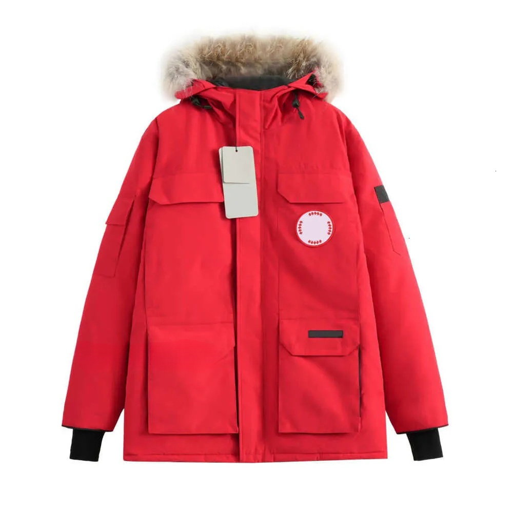Goosewomen Jackets Men Women Fashion Jacket Autumn Winter Warm Thick Overcoat Arm Badge Puffer Outdoor Windbreaker Canada Zipper Coat Bda