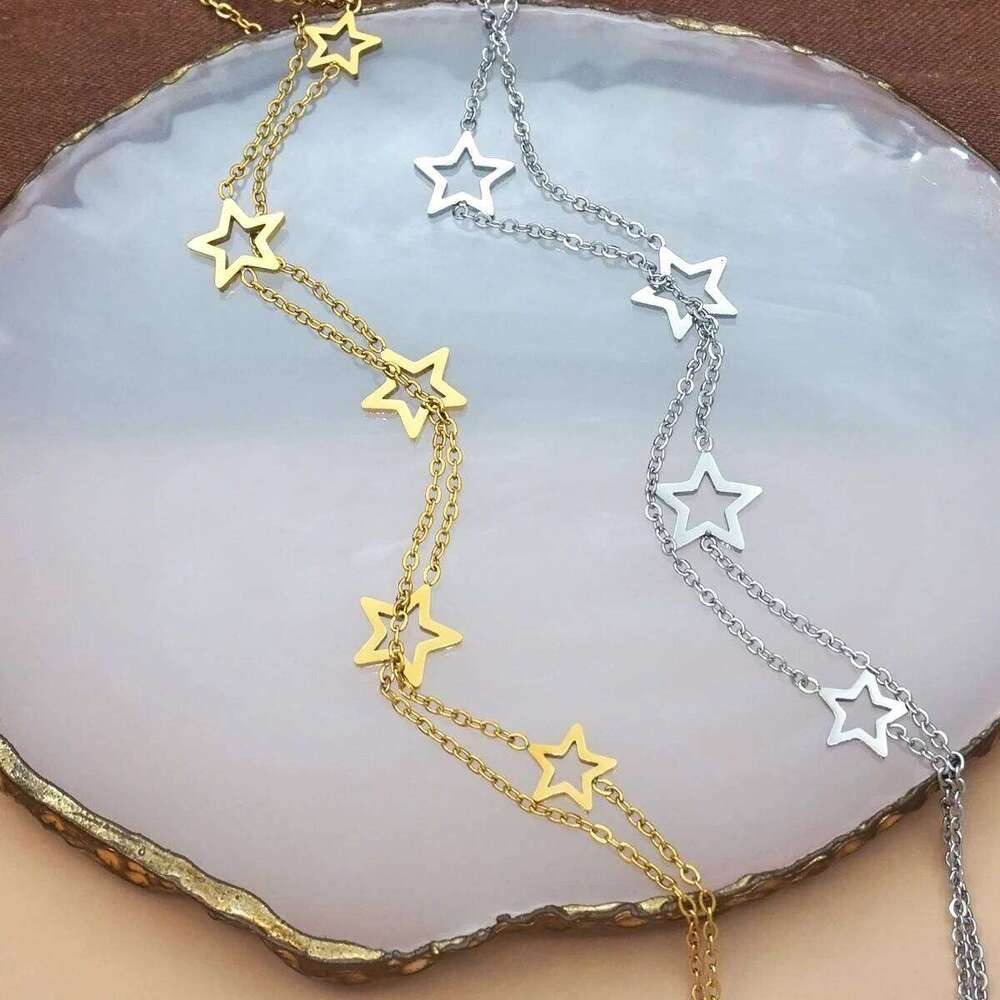 Women's Star Charm Bracelet - Perfect Birthday Valentine Gift for Party, Halloween, Back-to-School Jewelry 25H1229