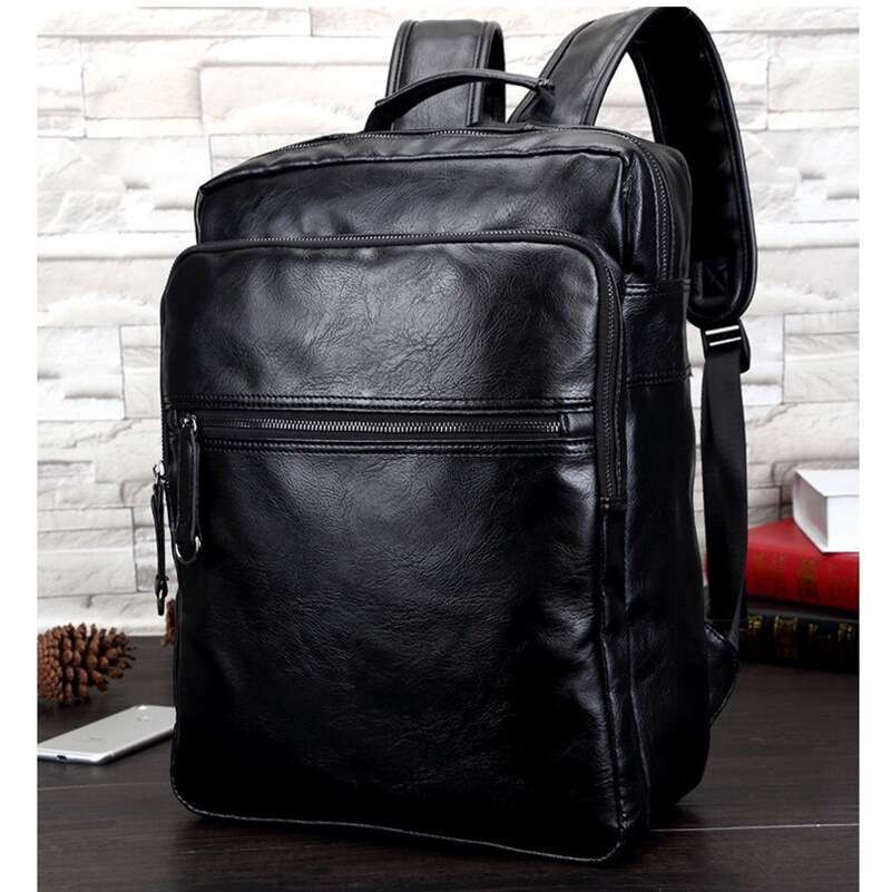 New Korean Style Men S Casual Backpack Commuting Computer Outdoor Travel Student School Shoulder Bag High Quality Luxury Bag