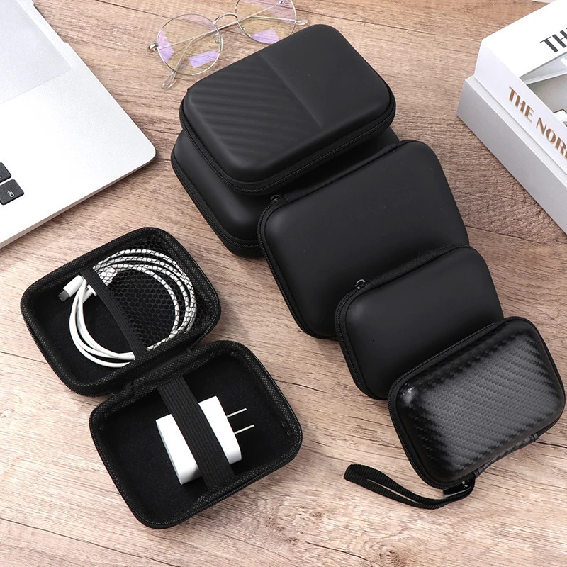 Multi Size Portable Hdd Case HDD SSD Storage Bag for Switch Hard Drive Power Bank USB Cable Charger External Hard Disk Case-in 251224