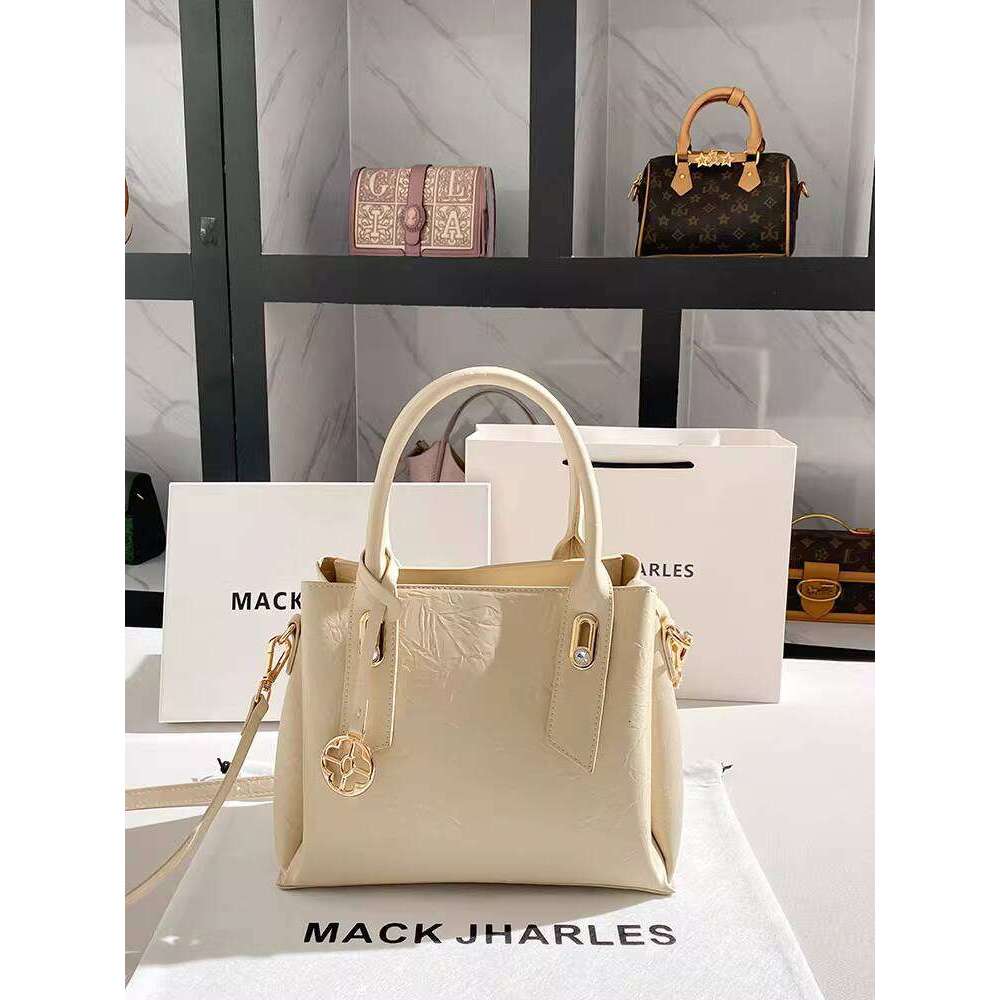MACK JHARLES Elegant Women's Middle-aged Mom 2025 Autumn New High-end Handheld Tote Bag
