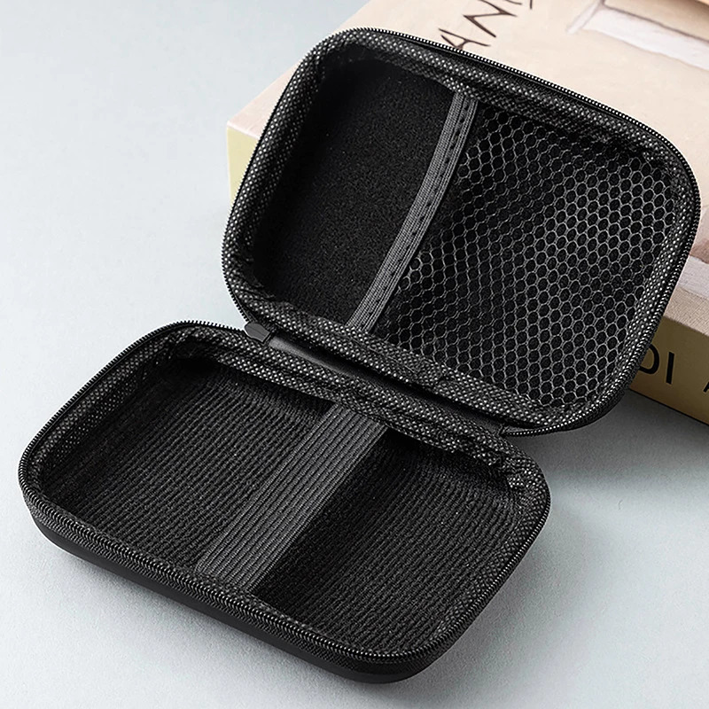 Hdd Case 25 Inch HDD/SSD Hard Drive Case HDD Protector Storage Bag Portable External Hard Drive Pouch For USB Cable Charger 251224