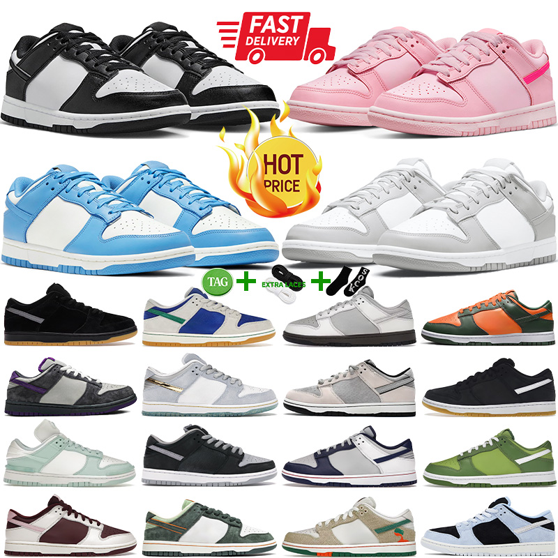 Designer Casual Shoes For Men Women Fashion Low Flats Sneakers high quality White Black Grey Fog UNC Syracuse QS Argon Coast Outdoor Running Mens Trainers Size 36-47