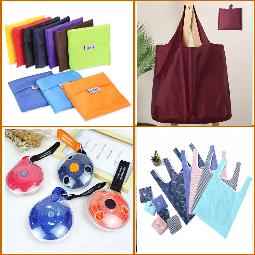 Shopping bag Ecofriendly Storage shoulder Grocery bags Shoulder Market Bags Reusable foldable Supermarket Shop 251216