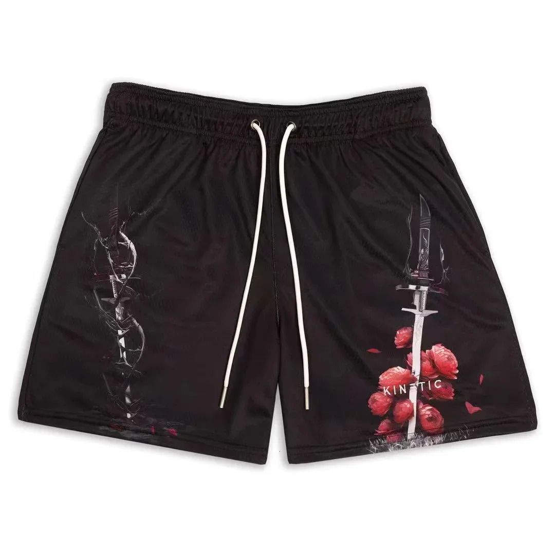 KINETIC Basic Shorts mens casual shorts fitness sports pants summer gymworkout Men Women Classic GYM Mesh Shorts 251223