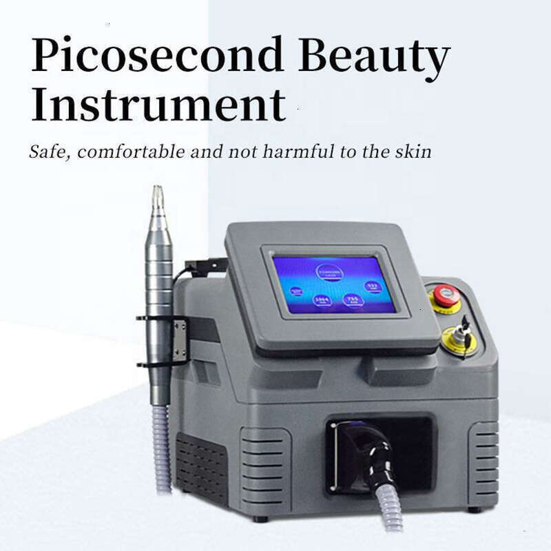 Pico Diode Hair & Eyebrow Tattoo Pigment Removal, Skin Rejuvenation Eyebrow Washing Machine 3 Wavelength 755Nm 1064Nm Painless Ice Hair Removal Device