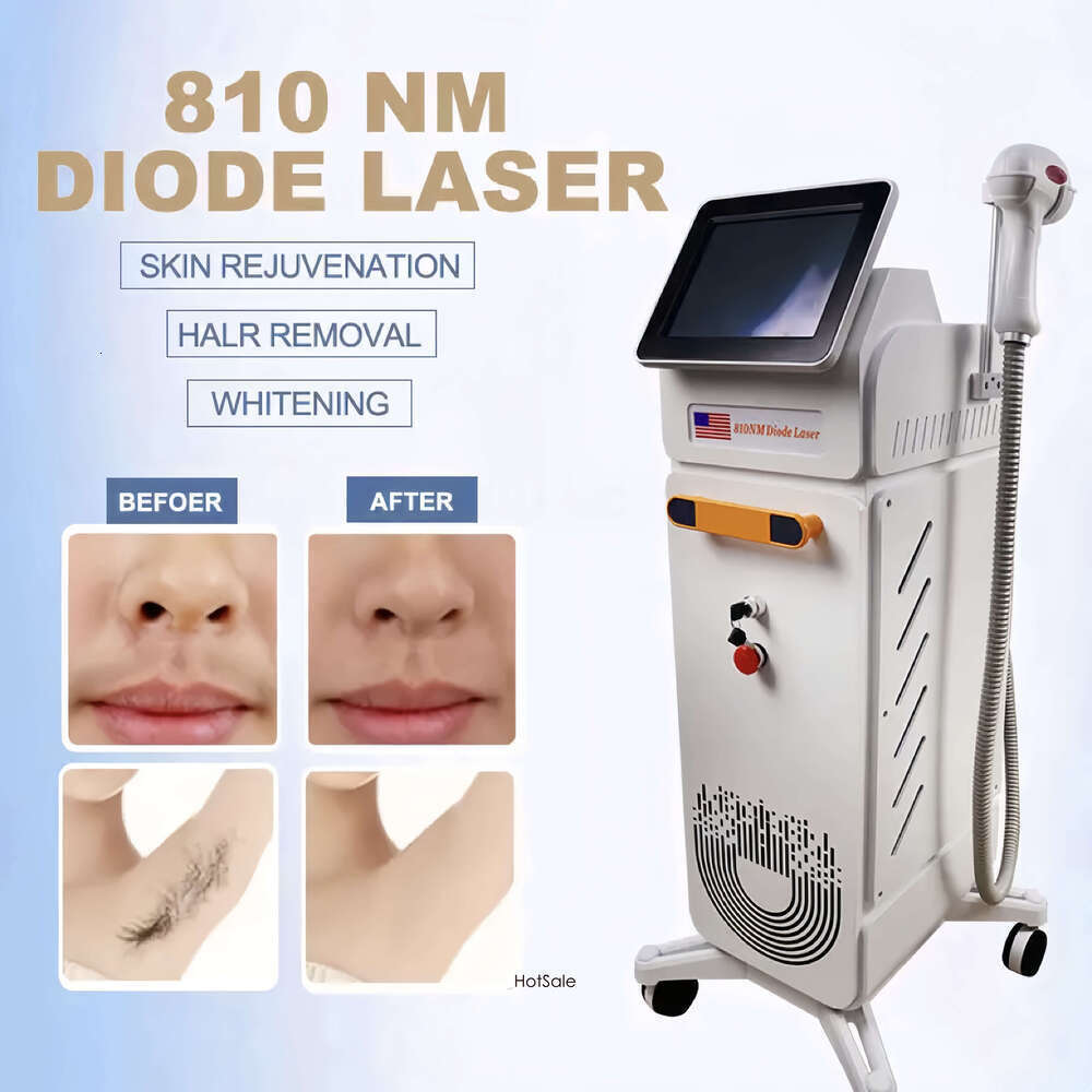 New Arrivals Diode Laser 755 808 1064Nm 808 Hair Removal Machine Long-Lasting Effect Remove Hair Root Depilator Spa Salon Machine
