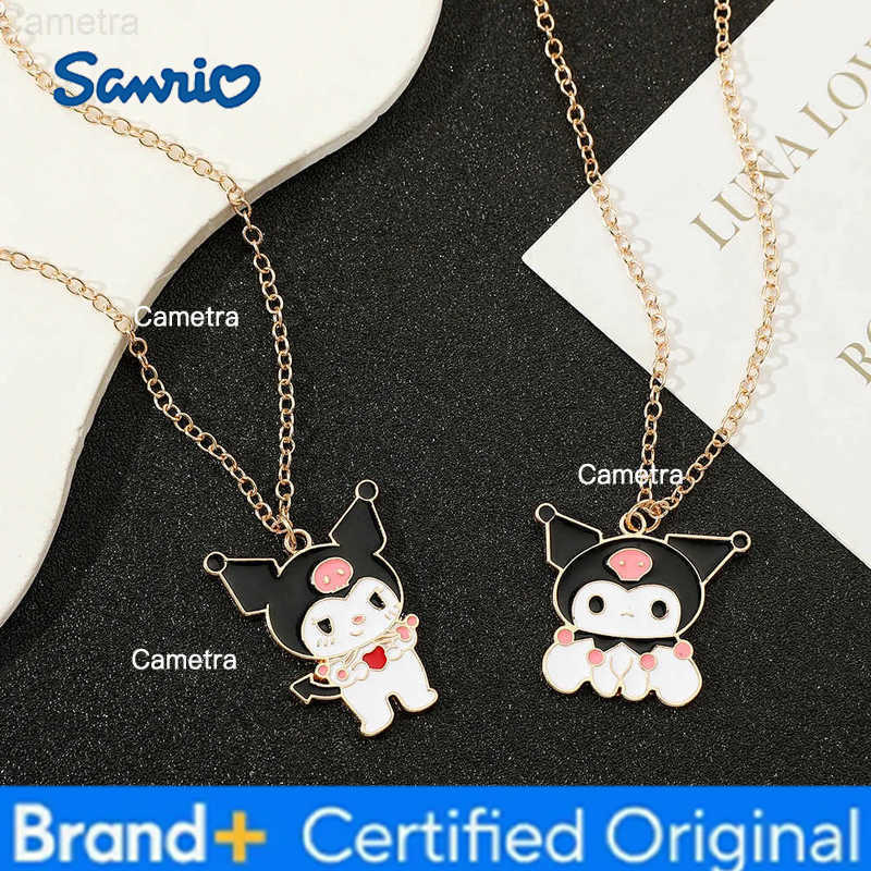 Sanrio The Kuromi Necklace Features a Mischievous Character on a Fluffy Cloud Posing Floating a Playful and Unique Accessory H251229