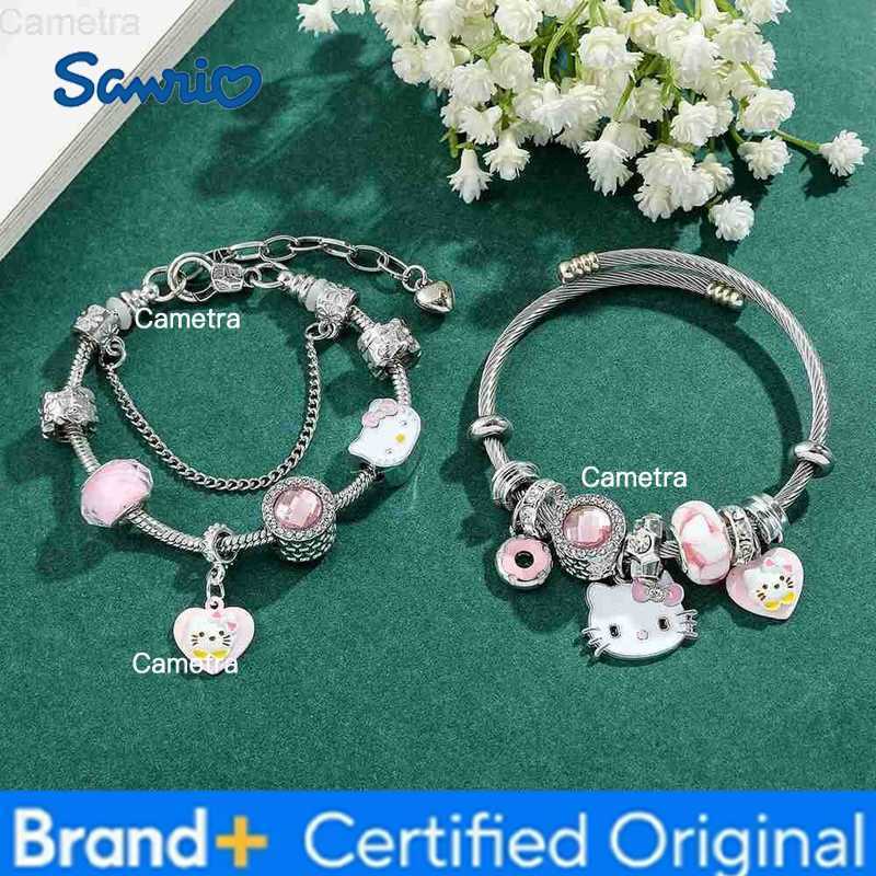 Sanrio Hello Kitty Bracelet DIY String Anime Cartoon Fashion Bangle Good Friend Lovers Gift Y2k H251229