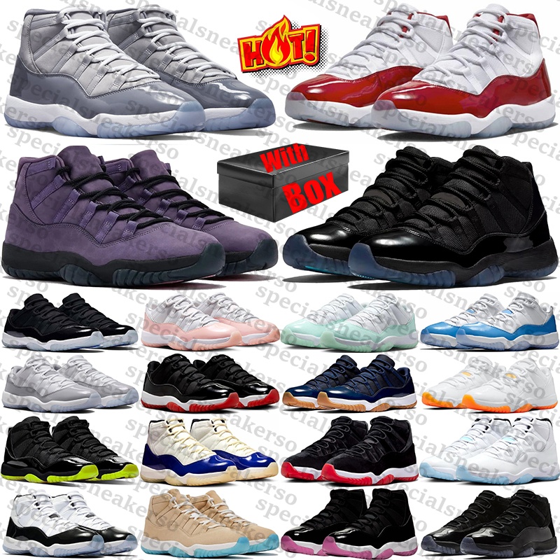free shipping 2025 With Box Basketball 11 Shoes Designer 11s sneakers jordan11men gamma blue trainers for mens womens chaussure sneaker chaussures scarpe trainer