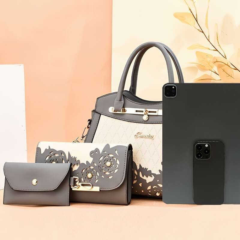 JINXIANGGUO For Mom Family Handbag Women S Fashionable High End Versatile Single Set Thanksgiving Gift